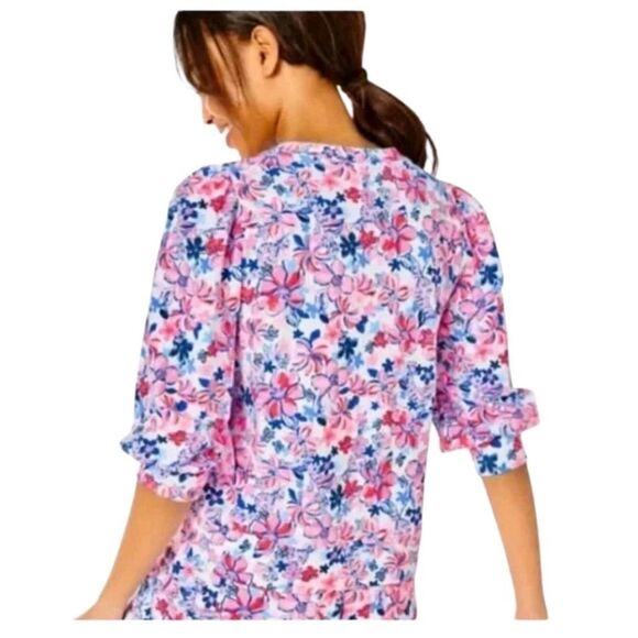 Lilly Pulitzer Corden Sweatshirt sz Small in Party Like A Lobster - Picture 3 of 15